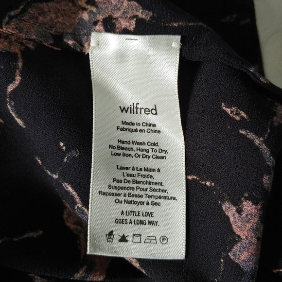 Aritzia Wilfred Morel Butterfly Off The Shoulder Ruffle Top XXS - Picture 9 of 9